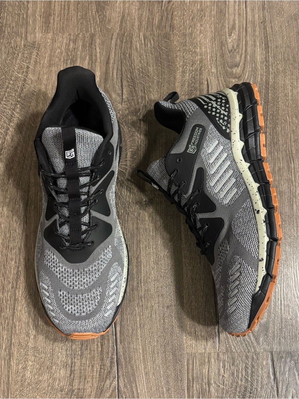 Freedom Industries XP1-RT Shoes Sneaker Mens Size 9.5 Gray Running Crossfit NEW